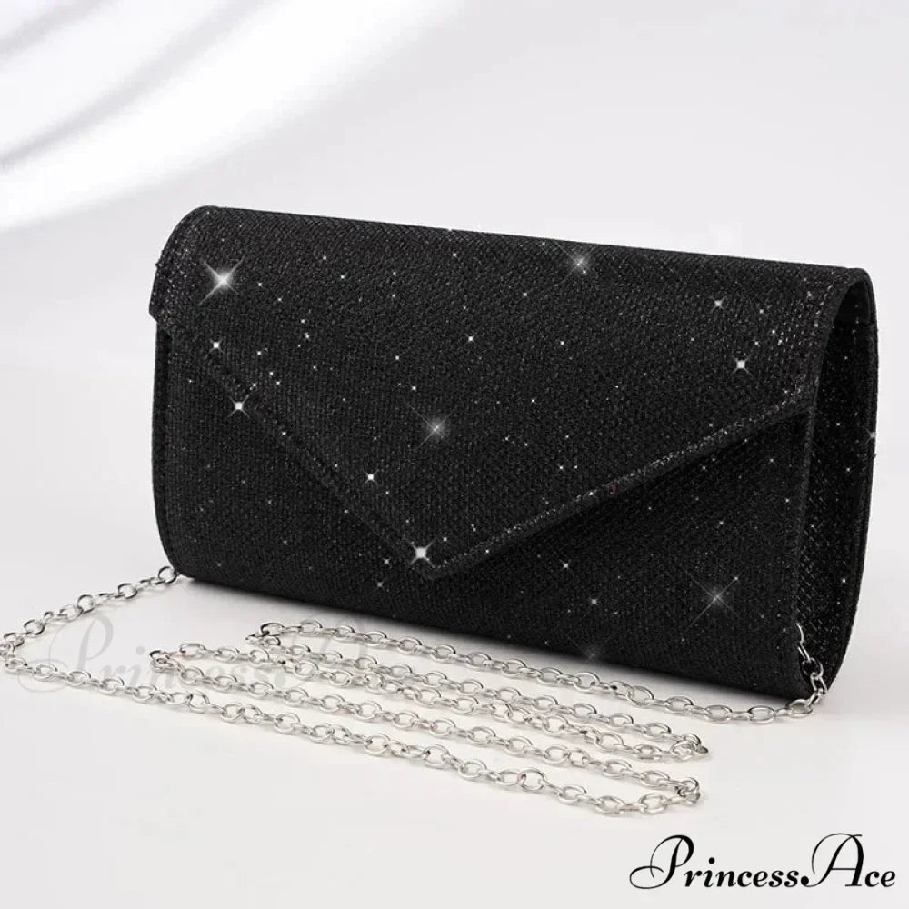 Sparkling Envelope Evening Clutch Women's Day Wedding Party Crossbody Bag
