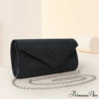 Sparkling Envelope Link Evening Clutch Bag