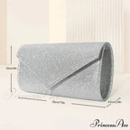 Sparkling Envelope Link Evening Clutch Bag