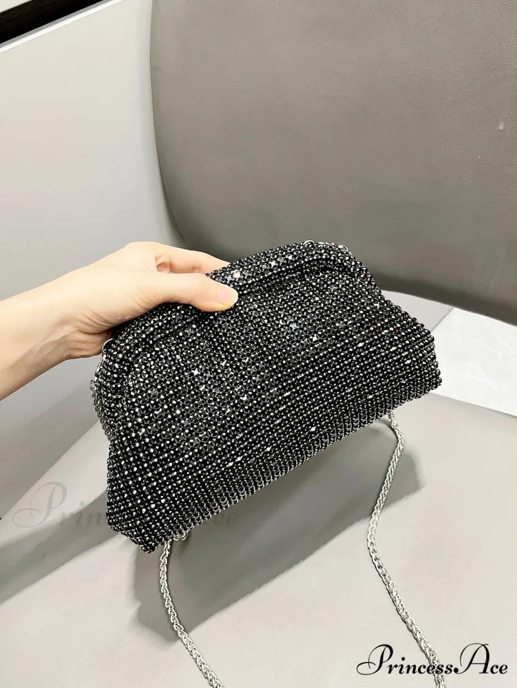 Sparkling Gems Designer Clutch Night Bag