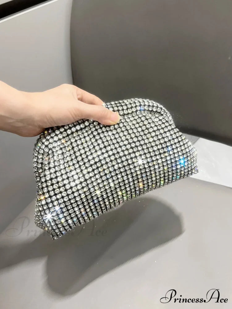 Sparkling Gems Designer Clutch Night Bag
