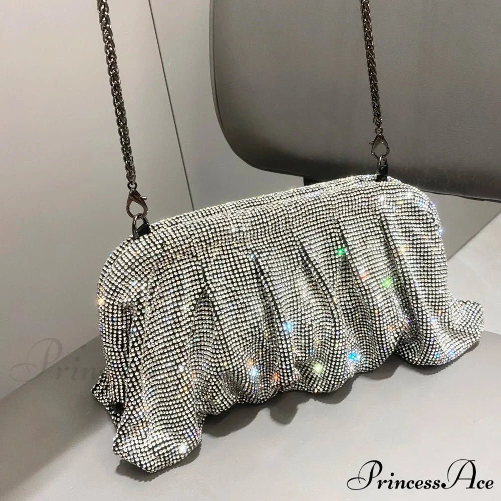 Sparkling Gems Handcrafted Nighttime Clutch