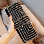 Sparkling Glitter Nighttime Clutch Wristlet