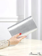 Sparkling Glossy Sophisticated Envelope Clutch Celebration Marriage Bag