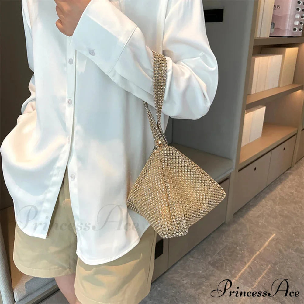 Sparkling Night Cocktail Wedding Clutch Purse