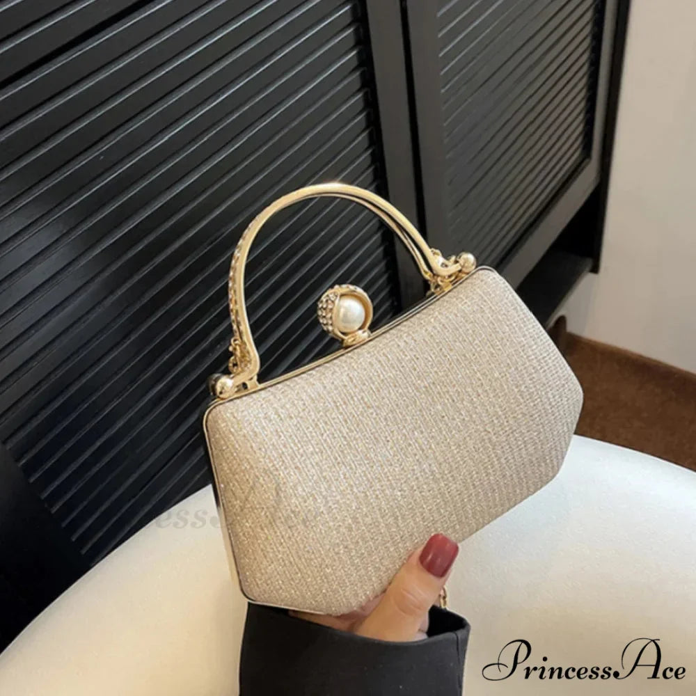 Sparkling Night Feast Wrist Pouch Gemstone Clutch Pouch