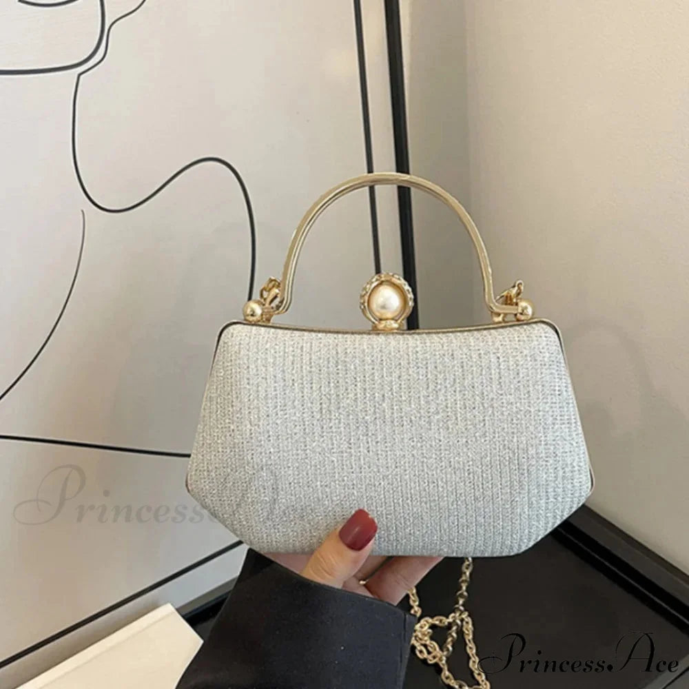 Sparkling Night Feast Wrist Pouch Gemstone Clutch Pouch