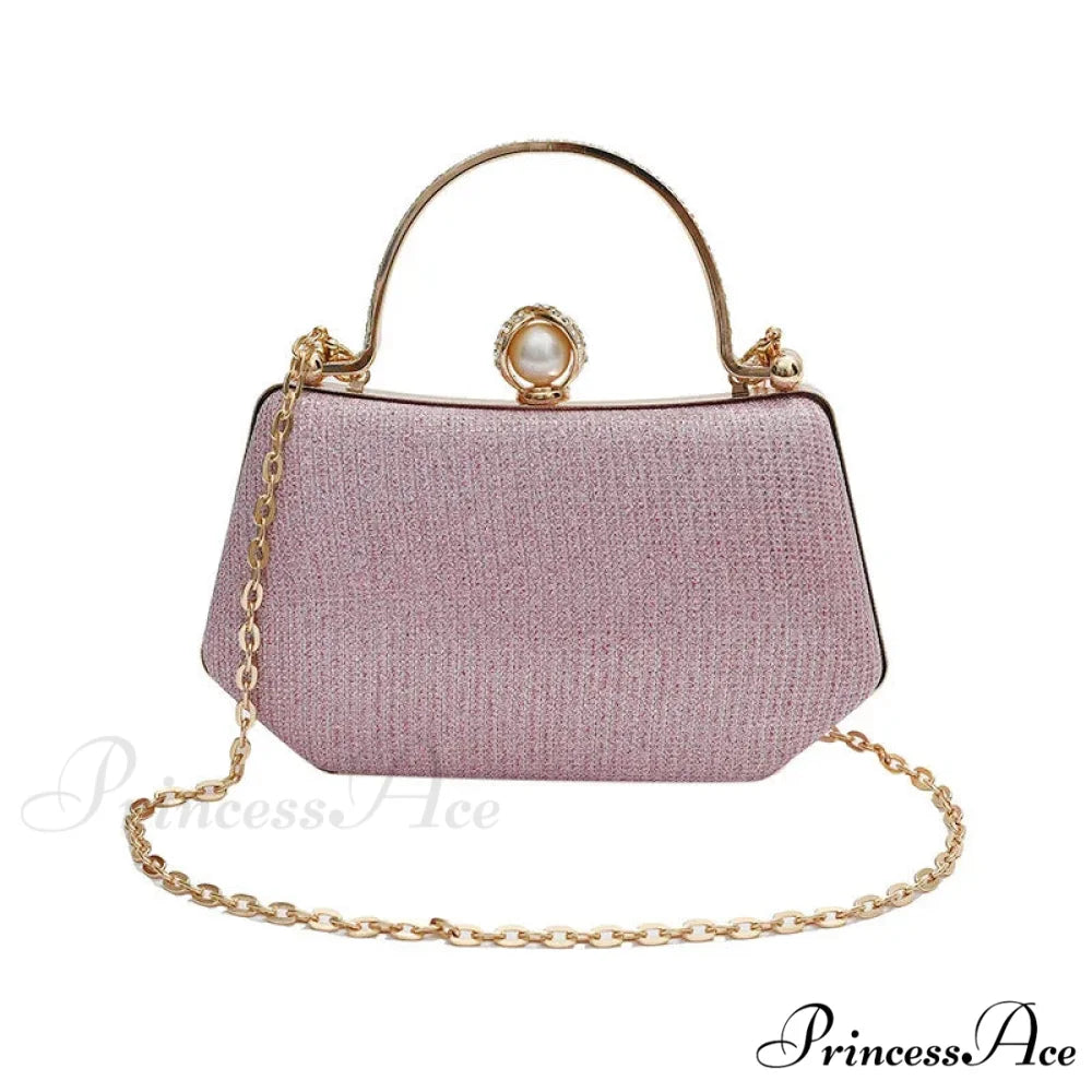 Sparkling Night Feast Wrist Pouch Gemstone Clutch Pouch