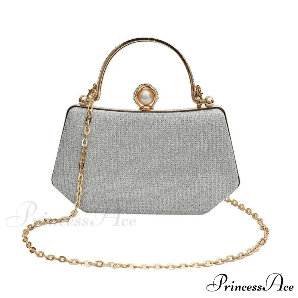 Sparkling Night Feast Wrist Pouch Gemstone Clutch Pouch