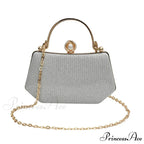 Sparkling Night Feast Wrist Pouch Gemstone Clutch Pouch