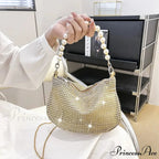 Sparkling Pearl Evening Tote Bag Shoulder Handbag