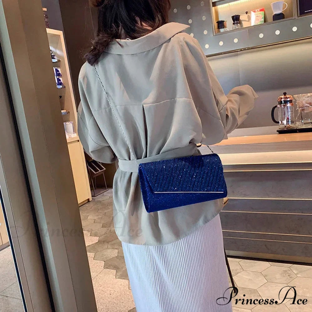 Sparkling Pouch Marriage Celebration Wristlet