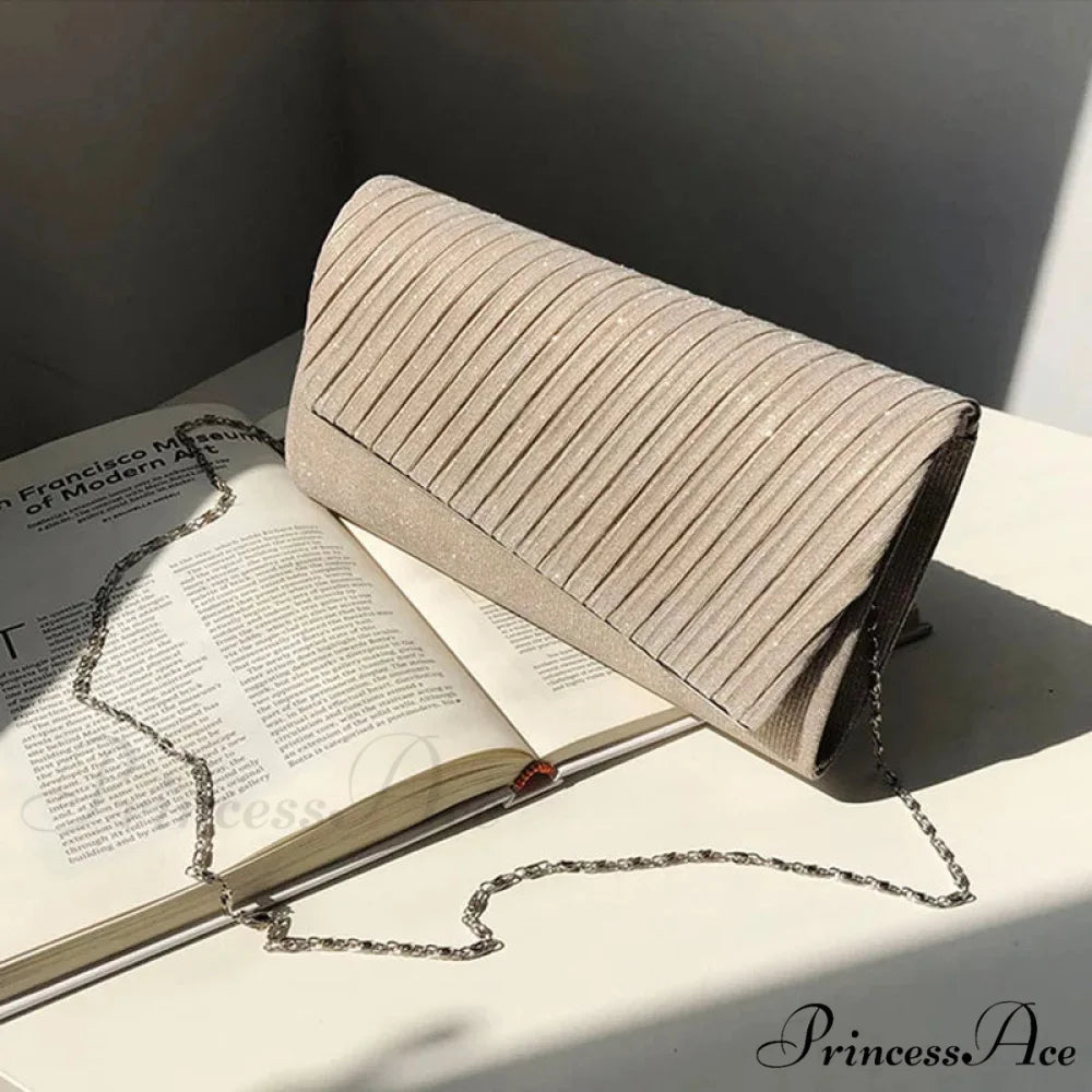 Sparkling Pouch Marriage Celebration Wristlet