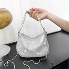 Sparkling Rhinestone Dainty Shoulder Bag Celebration Purse