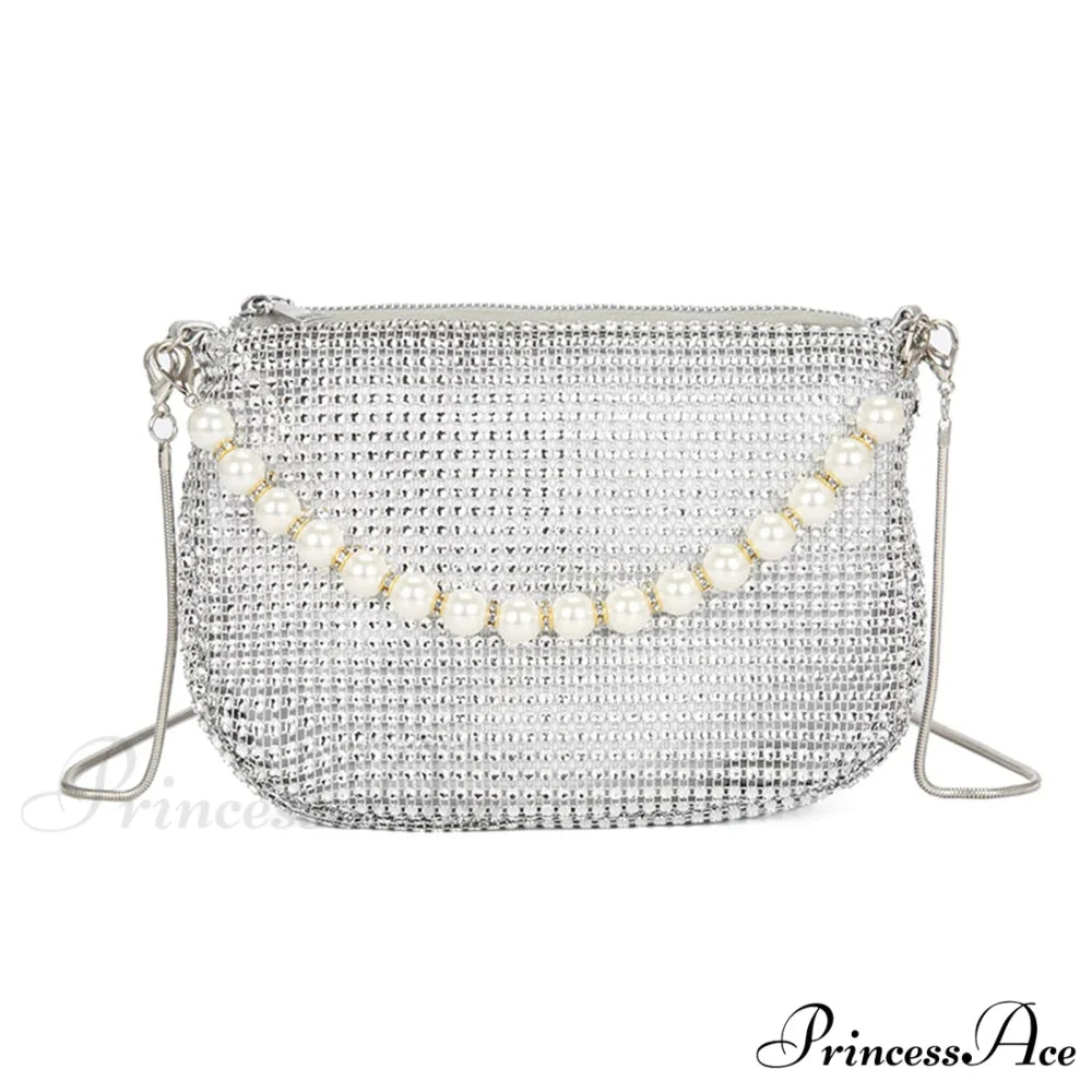 Sparkling Rhinestone Dainty Shoulder Bag Celebration Purse