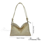 Sparkling Rhinestones Evening Clutch Women Glitzy Party Wedding Handbag