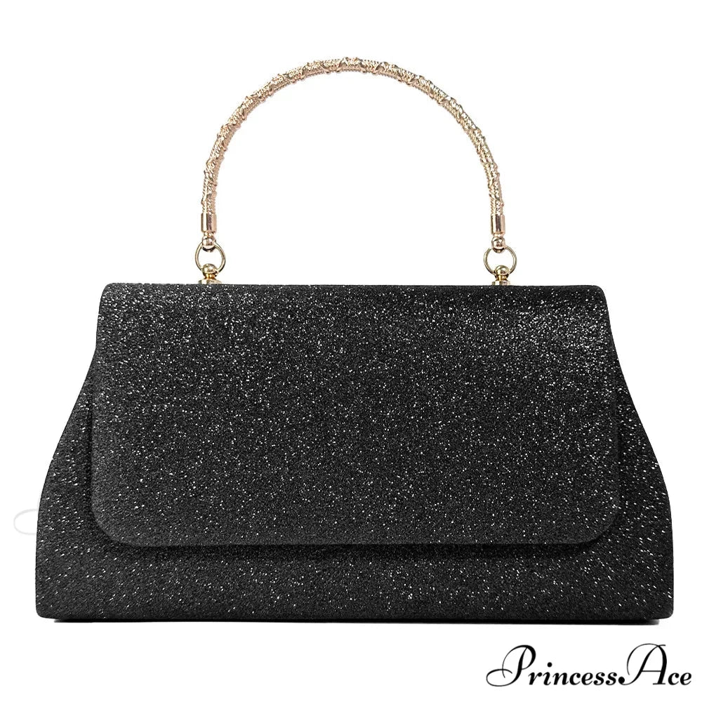 Sparkling Sequin Evening Clutch Handbags Crossbody Bag