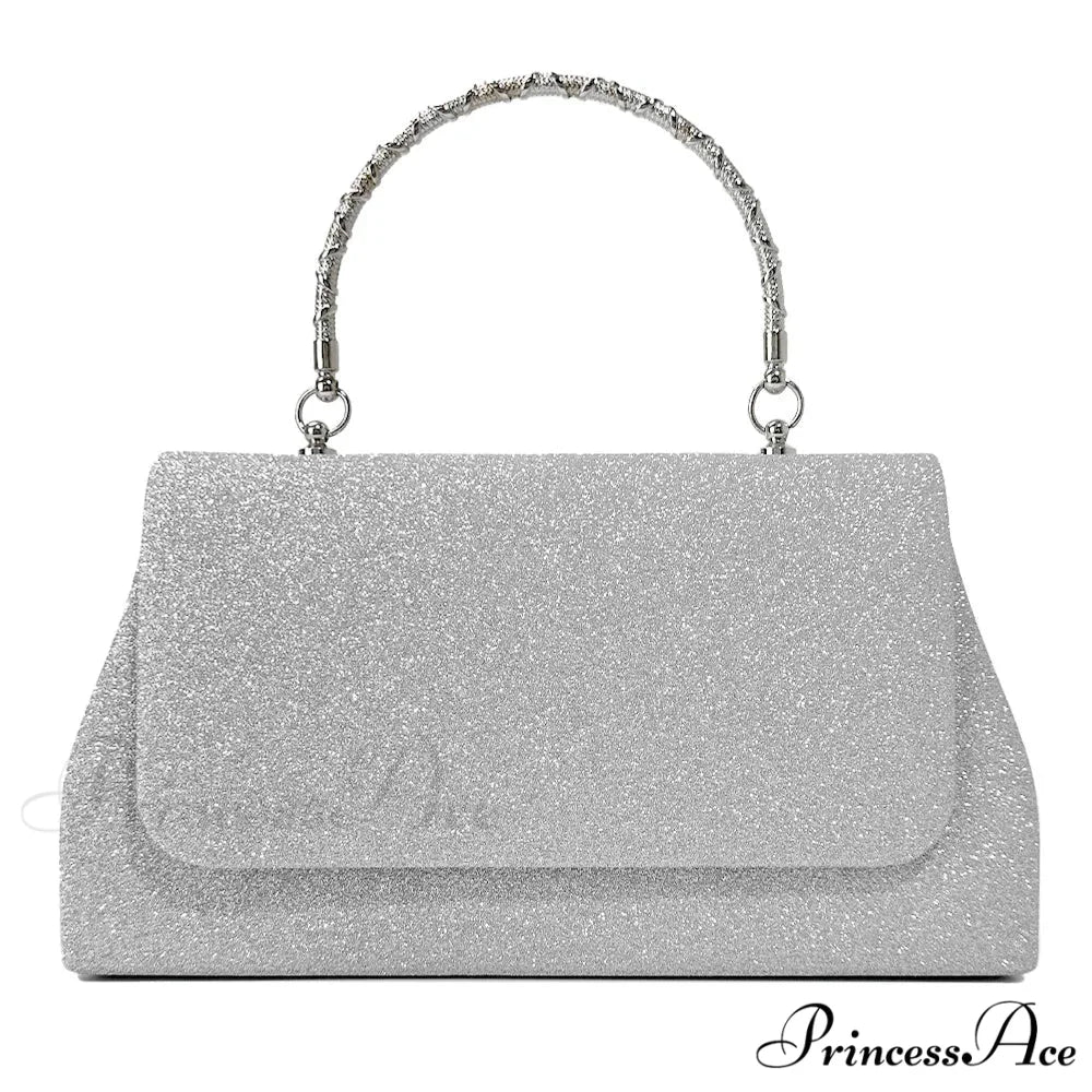 Sparkling Sequin Evening Clutch Handbags Crossbody Bag