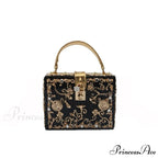 Sparkling Sequined Heart Evening Clutch Purse