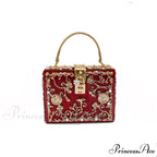 Sparkling Sequined Heart Evening Clutch Purse