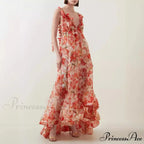 Sparkling Sequined Open Back Formal Gown