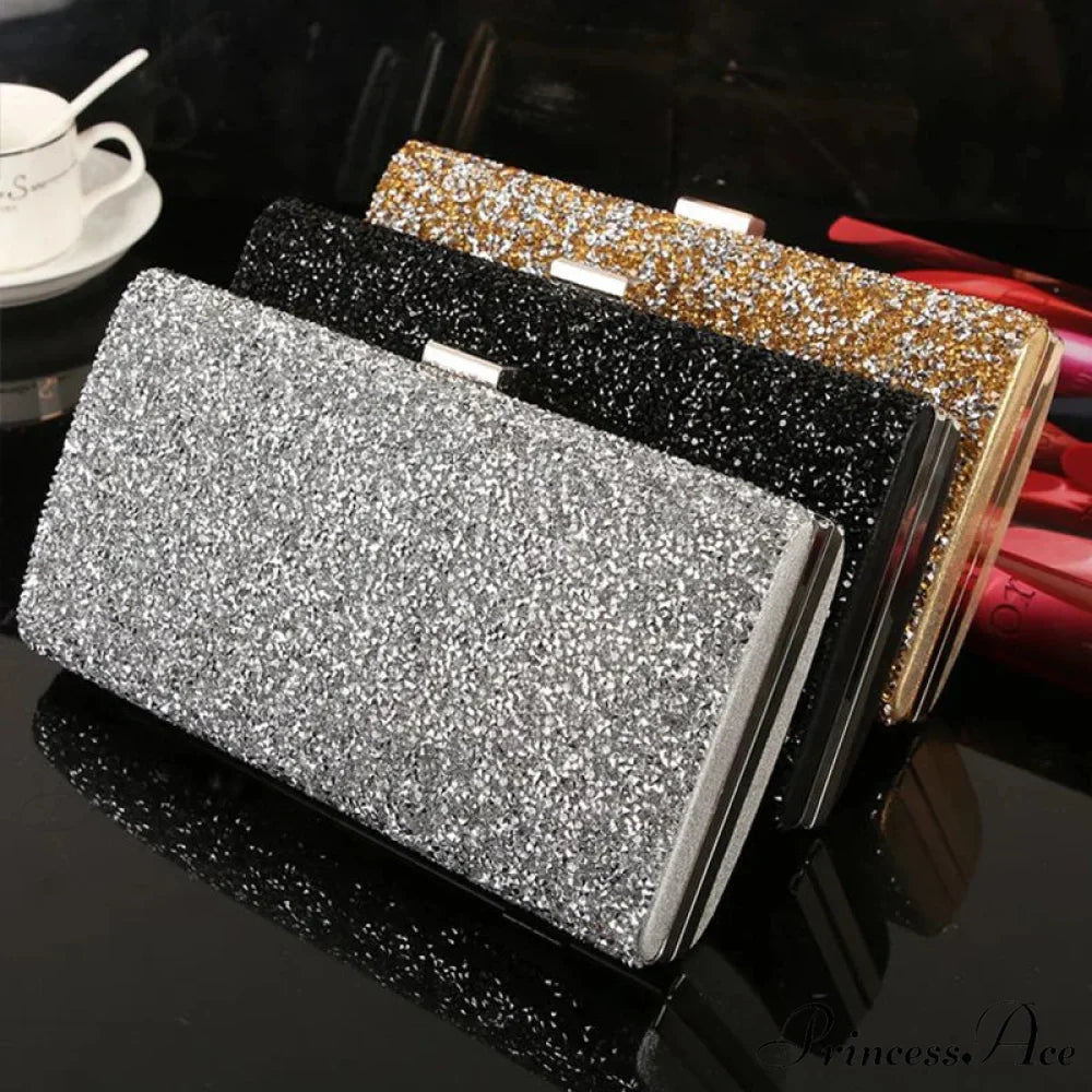 Sparkling Wedding Clutch Evening Celebration Bag