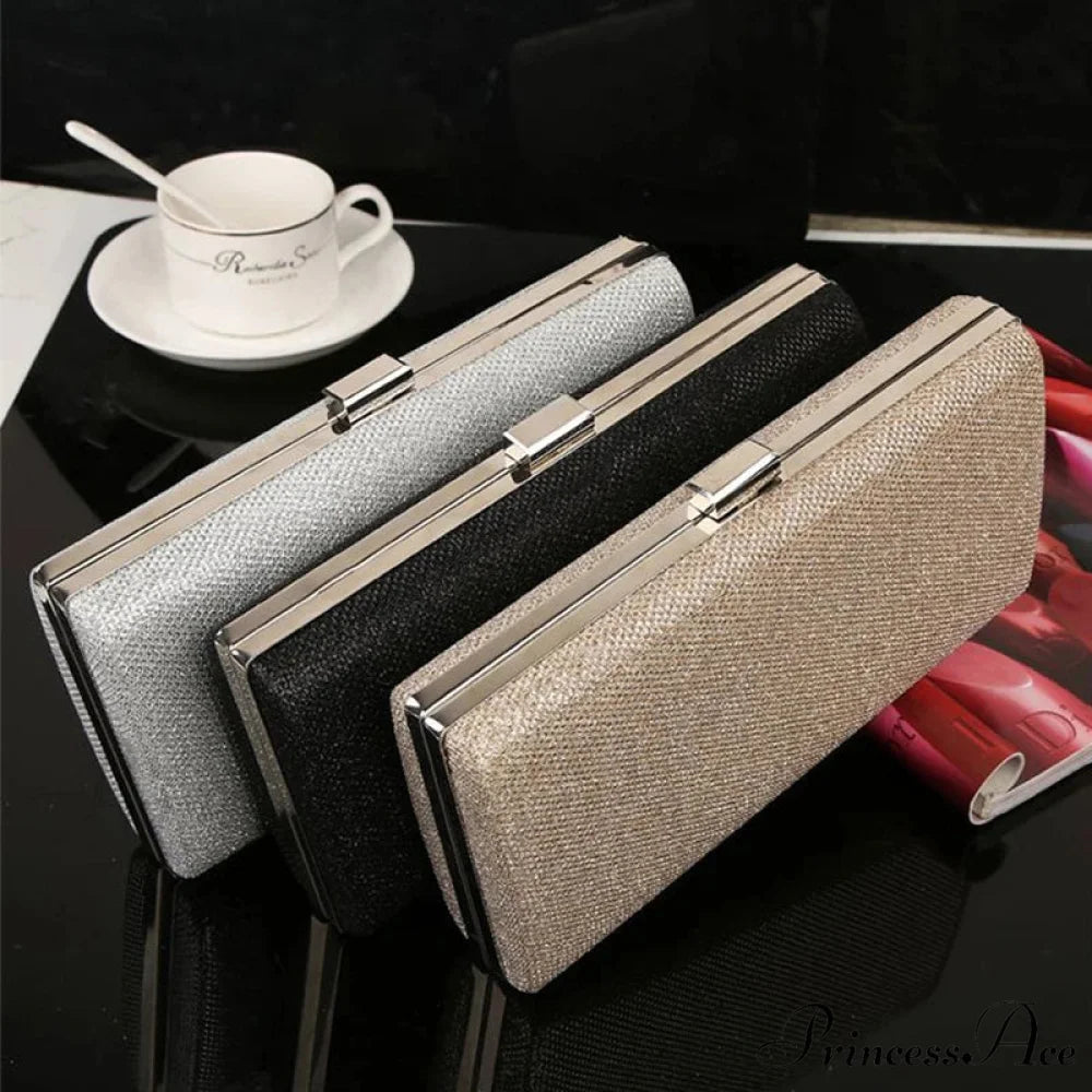 Sparkling Wedding Clutch Evening Celebration Bag