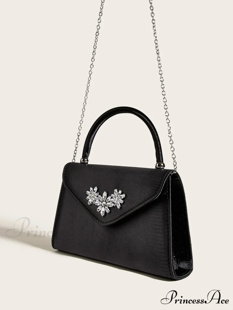 Sparkling Wedding Clutch Purse Evening Celebration Shoulder Bag