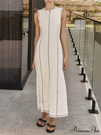 Special Ribbed Stylish Midi Dress