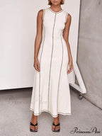 Special Ribbed Stylish Midi Dress