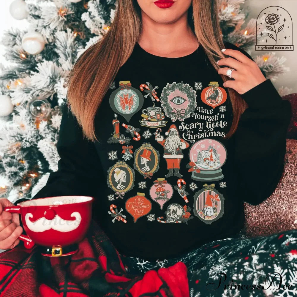 Spooky Halloween Hoodie - Scary Christmas Edition