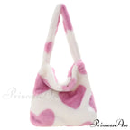 Spotted Affection Heart Design Underarm Shoulder Purse