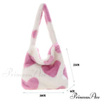 Spotted Affection Heart Design Underarm Shoulder Purse
