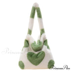 Spotted Affection Heart Design Underarm Shoulder Purse