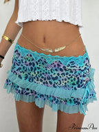 Spotted Cinch Vintage Skirt