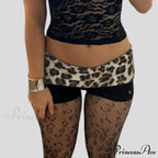 Spotted Patchwork Slim Brief