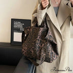 Spotted Pattern Korean Style Shopper Handbag