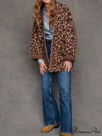 Spotted Pattern Mohair Open Cardigan