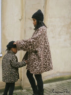 Spotted Pattern Mohair Open Cardigan