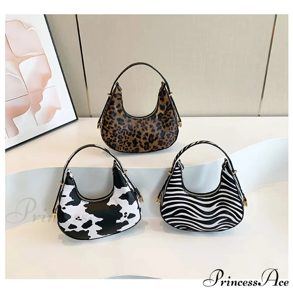 Spotted Patterns Armpit Shoulder Bag for Women