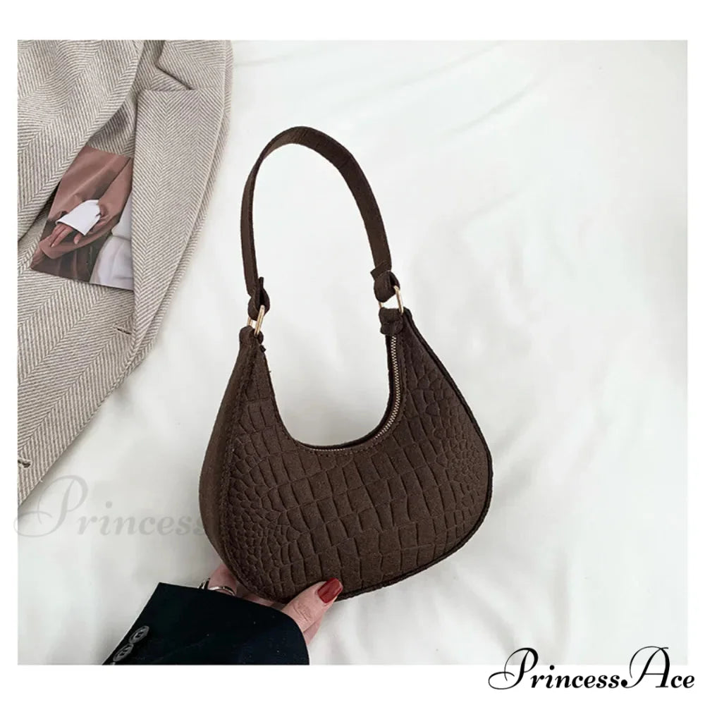 Spotted Patterns Armpit Shoulder Bag for Women