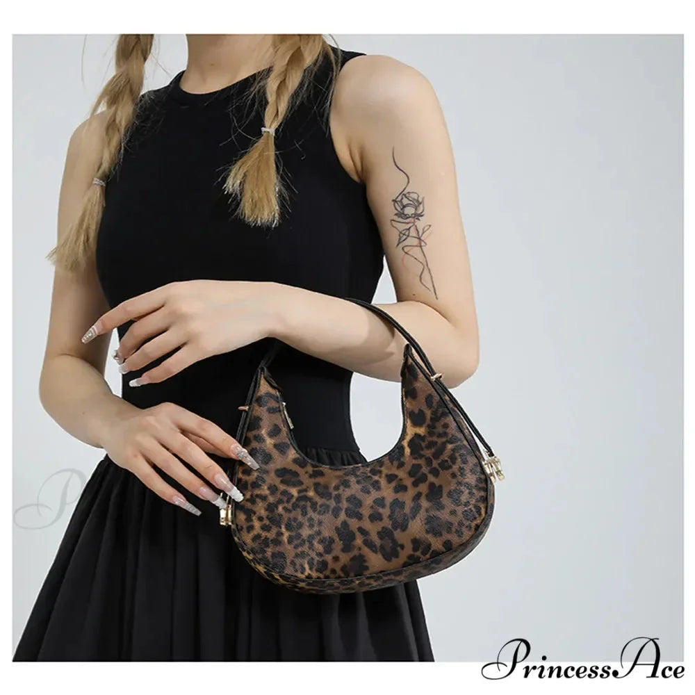 Spotted Patterns Armpit Shoulder Bag for Women