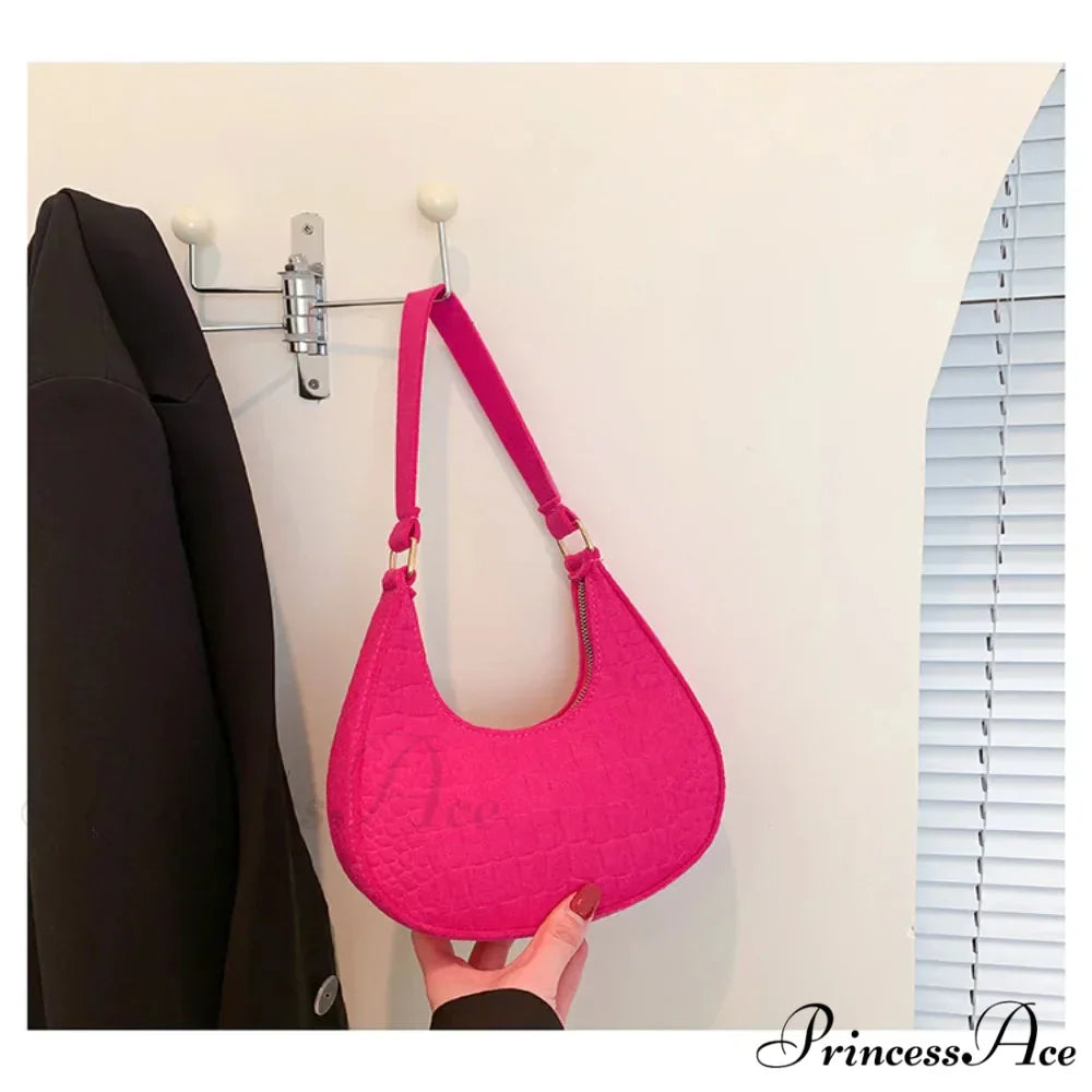 Spotted Patterns Armpit Shoulder Bag for Women