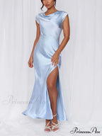Spring And Summer Charming Fishtail Dress Mid-Length Dress