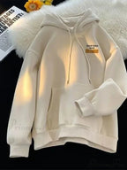 Spring Correspondence Graphic Urban Hoodie