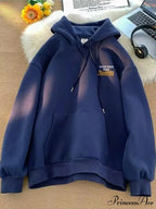 Spring Correspondence Graphic Urban Hoodie