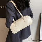 Spring Vintage Faux Leather Underarm Shoulder Bag