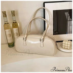 Spring Vintage Faux Leather Underarm Shoulder Bag