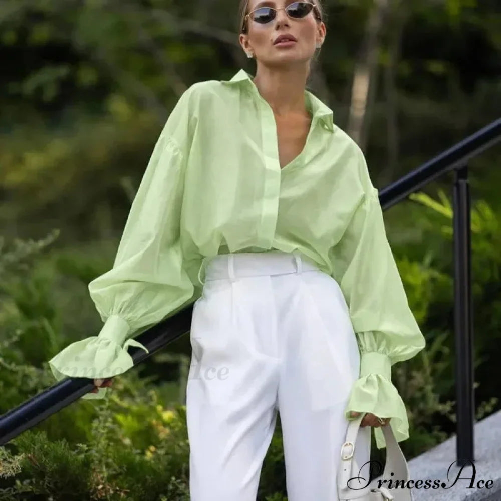 Spring Workplace Informal Blouse