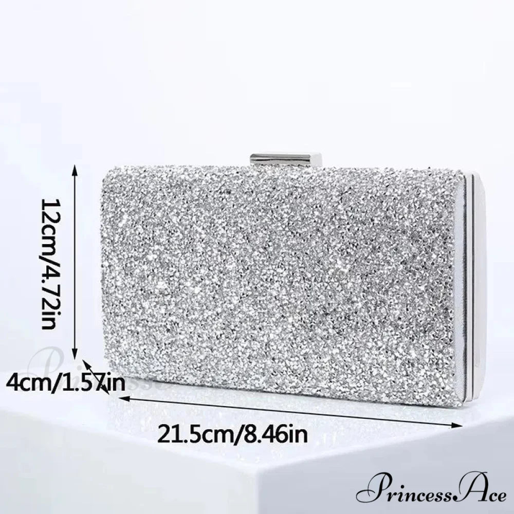 Square Purses Women's Celebration Evening Pouch Bag